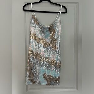 Sequin Mini Dress size SMALL